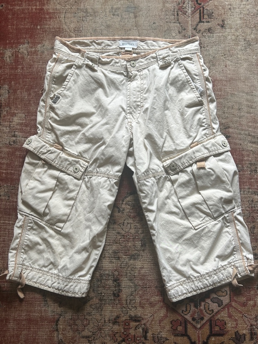 Vintage Y2K Diesel Cargo Capris